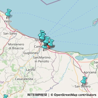 Mappa Contrada Lauretta, 86042 Campomarino CB, Italia (19.91545)