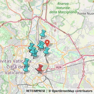 Mappa , 00141 Roma RM, Italia (3.58333)