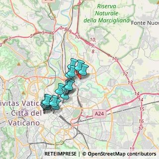 Mappa Via Val Seriana, 00141 Roma RM, Italia (3.28059)