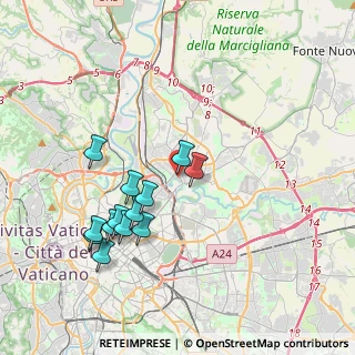 Mappa Via Val Seriana, 00141 Roma RM, Italia (3.95923)