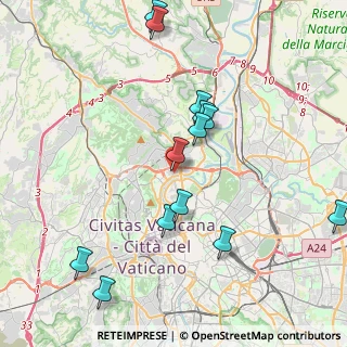 Mappa Via Bolsena, 00191 Roma RM, Italia (4.60846)