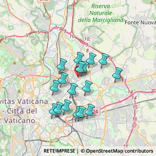 Mappa Via Monte Argentario, 00141 Roma RM, Italia (3.21353)