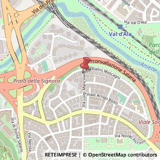 Mappa Via Luigi Mancinelli, 65, 00199 Roma, Roma (Lazio)
