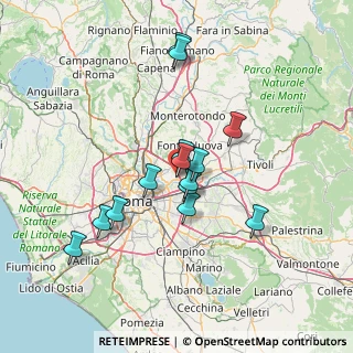 Mappa Via Tranfo Carlo, 00156 Roma RM, Italia (12.68071)
