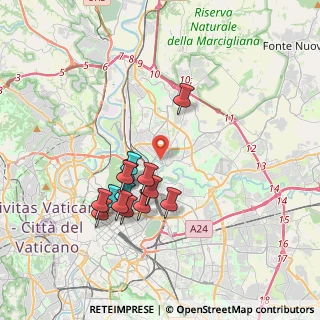 Mappa Via Isole Pelagie, 00141 Roma RM, Italia (3.55857)