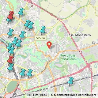 Mappa Via Emilio Treves, 00156 Roma RM, Italia (3.55833)