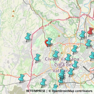 Mappa Via Giuseppe Flajani, 00168 Roma RM, Italia (6.35278)