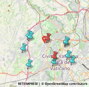 Mappa Via Giuseppe Flajani, 00168 Roma RM, Italia (3.98545)