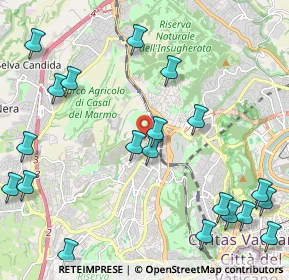 Mappa Via Giuseppe Flajani, 00168 Roma RM, Italia (2.954)
