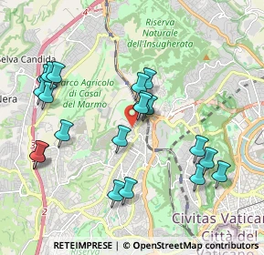 Mappa Via Giuseppe Flajani, 00168 Roma RM, Italia (2.17)