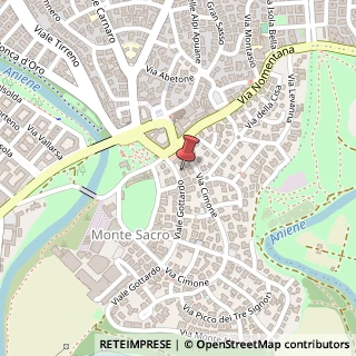 Mappa Viale Gottardo, 21, 00141 Roma, Roma (Lazio)
