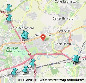 Mappa Via di Salone, 00100 Roma RM, Italia (3.31833)