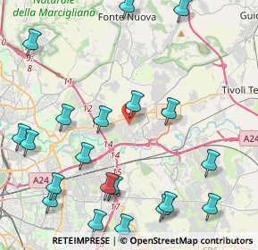 Mappa Via di Salone, 00100 Roma RM, Italia (5.802)