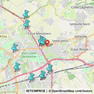 Mappa Via Zoe Fontana, 00158 Roma RM, Italia (2.58273)