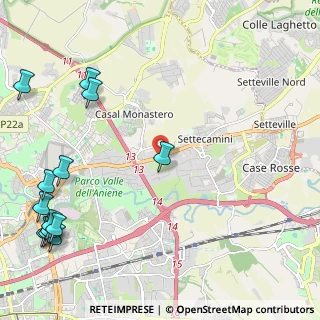 Mappa Via Zoe Fontana, 00158 Roma RM, Italia (3.45923)