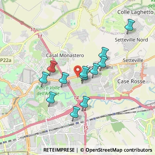 Mappa Via Zoe Fontana, 00158 Roma RM, Italia (1.7175)