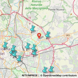 Mappa 00156 Roma RM, Italia (5.93667)