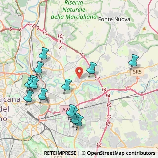 Mappa 00156 Roma RM, Italia (5.06357)