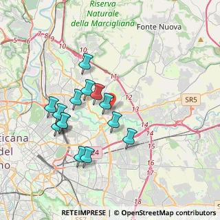 Mappa 00156 Roma RM, Italia (3.69071)