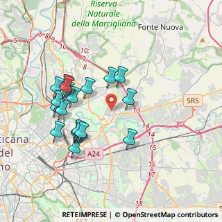 Mappa 00156 Roma RM, Italia (3.73211)