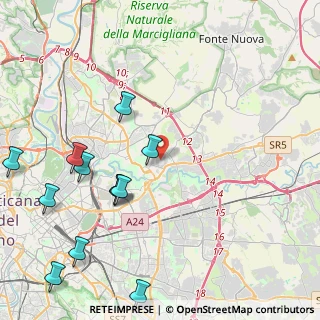 Mappa 00156 Roma RM, Italia (5.62083)