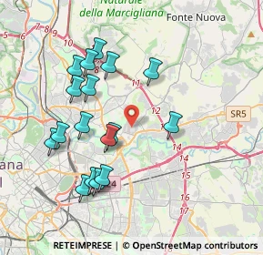 Mappa 00156 Roma RM, Italia (3.99412)
