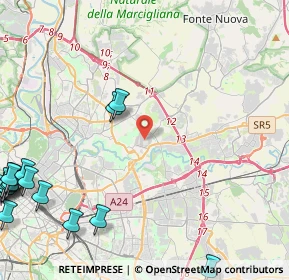 Mappa 00156 Roma RM, Italia (7.58471)