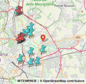 Mappa 00156 Roma RM, Italia (4.70368)