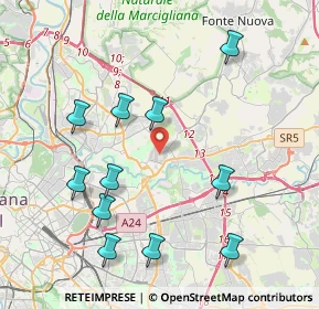 Mappa 00156 Roma RM, Italia (4.63182)