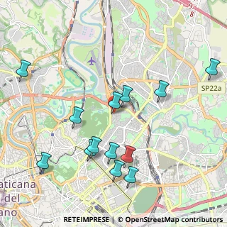 Mappa Via Monte delle Gioie, 00199 Roma RM, Italia (2.32923)