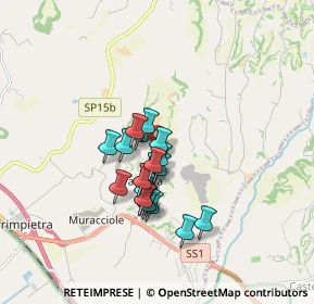 Mappa Via Antonio Cossu, 00050 Fiumicino RM, Italia (1.2965)