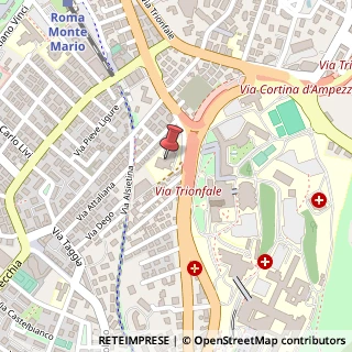 Mappa Via Enrico Pestalozzi, 5, 00135 Roma, Roma (Lazio)
