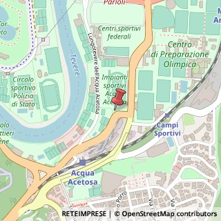 Mappa Via dei Campi Sportivi, 7, 00197 Roma, Roma (Lazio)