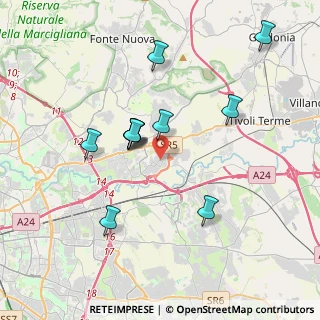Mappa Via Corropoli, 00131 Roma RM, Italia (3.66)