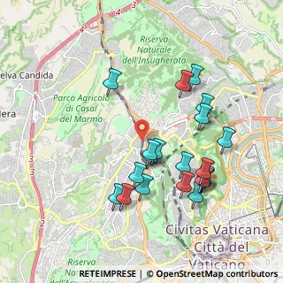 Mappa Via Alsietina, 00168 Roma RM, Italia (1.998)