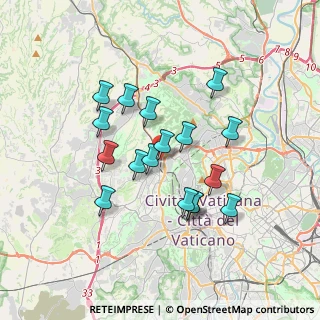 Mappa Via Alsietina, 00168 Roma RM, Italia (3.19941)