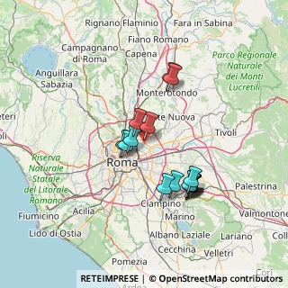 Mappa Via Michelangelo Tilli, 00156 Roma RM, Italia (12.48933)