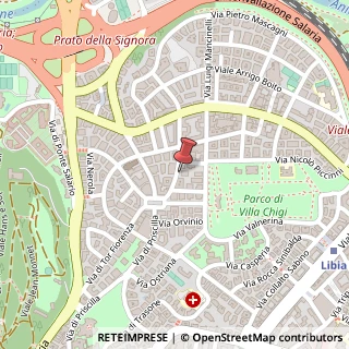 Mappa Via Montebuono, 18/A, 00199 Roma, Roma (Lazio)