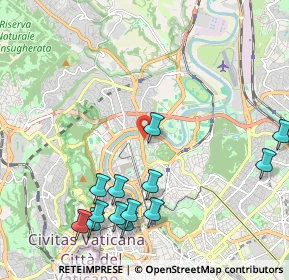 Mappa Via Germania, 00196 Roma RM, Italia (2.63385)