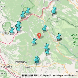 Mappa Piazza degli Eroi, 00025 Gerano RM, Italia (10.218)