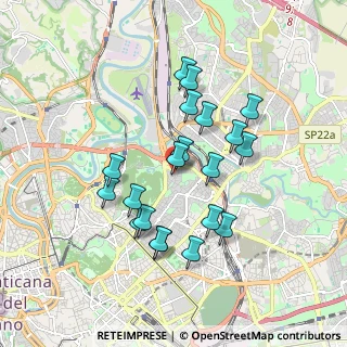 Mappa Via Magliano Sabina, 00199 Roma RM, Italia (1.7155)