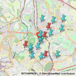 Mappa Via Magliano Sabina, 00199 Roma RM, Italia (1.89611)