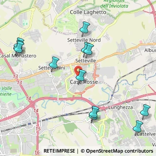 Mappa Via Castropignano, 00131 Roma RM, Italia (2.74917)