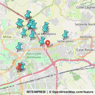 Mappa Via Castel Madama, 00131 Roma RM, Italia (2.50778)