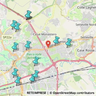 Mappa Via Castel Madama, 00131 Roma RM, Italia (3.09)