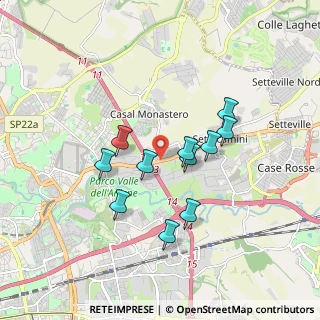 Mappa Via Castel Madama, 00131 Roma RM, Italia (1.57)