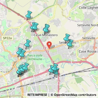 Mappa Via Castel Madama, 00131 Roma RM, Italia (2.62556)