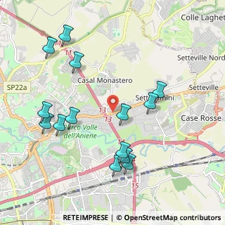Mappa Via Castel Madama, 00131 Roma RM, Italia (2.33714)