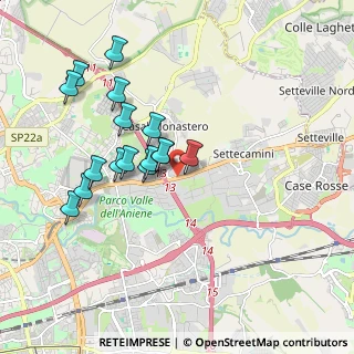 Mappa Via Castel Madama, 00131 Roma RM, Italia (1.83375)