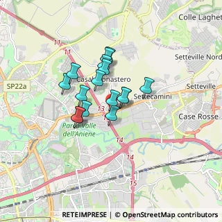Mappa Via Castel Madama, 00131 Roma RM, Italia (1.26438)